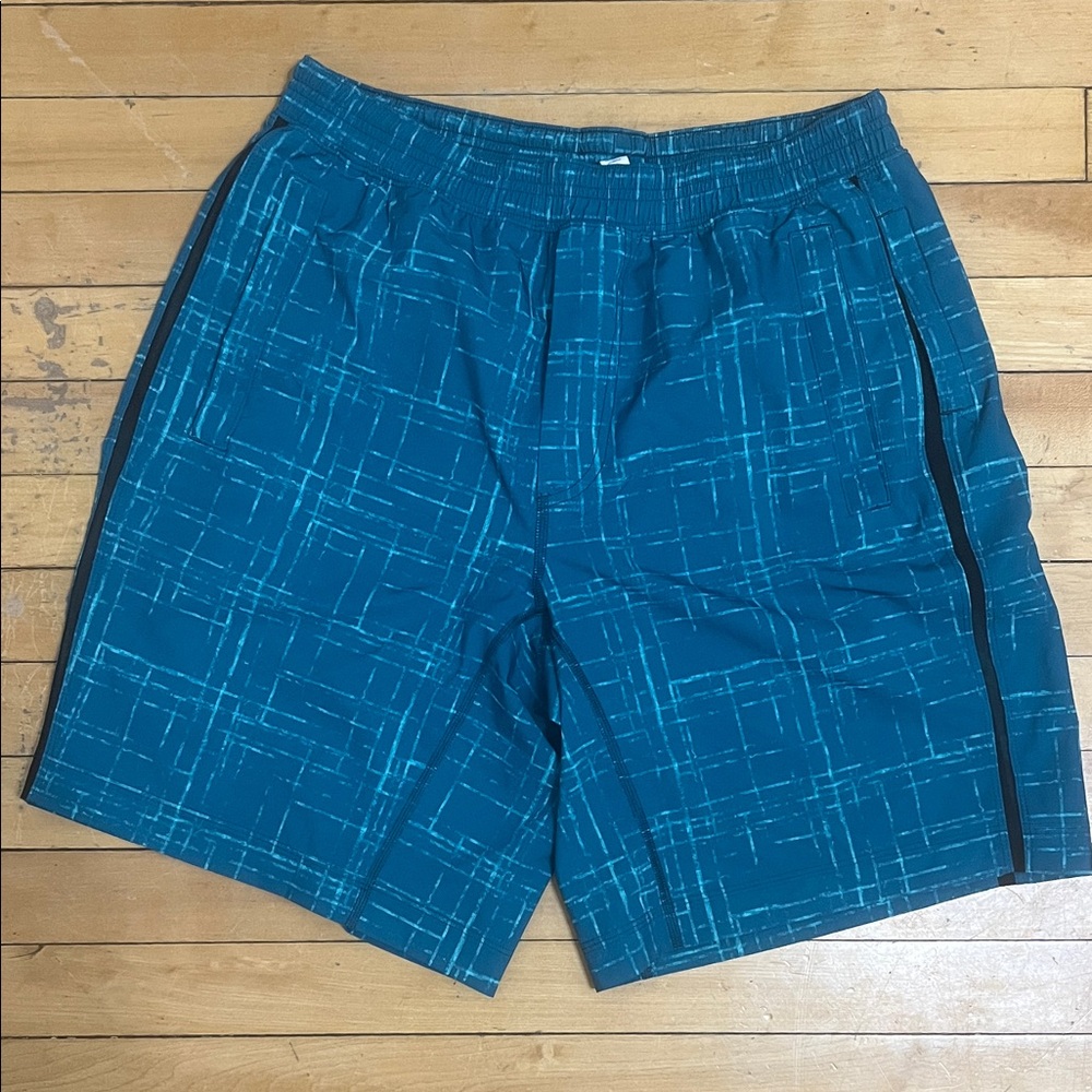 lululemon athletica Blue Athletic Shorts